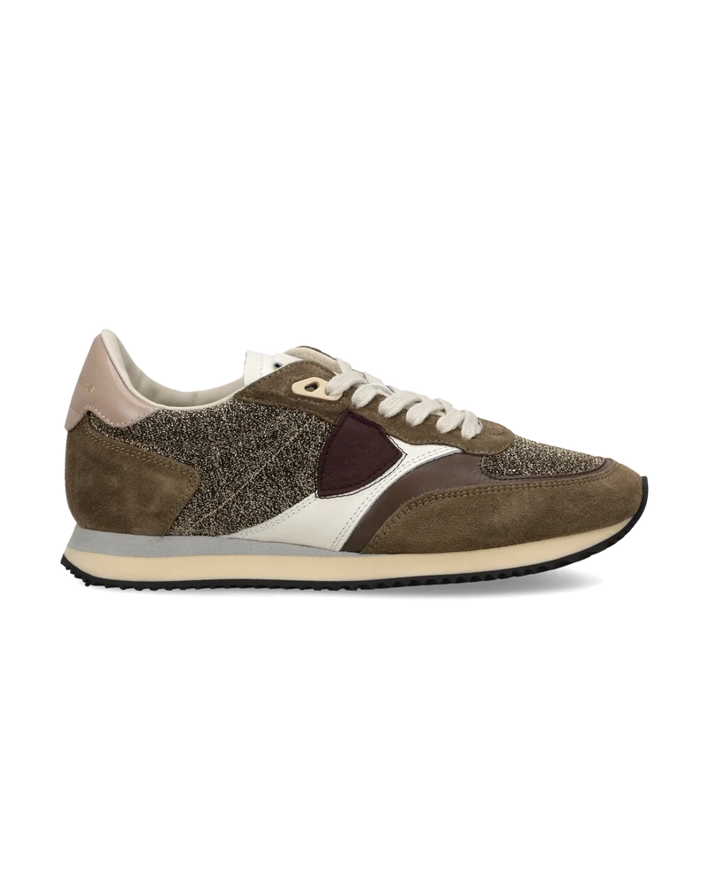 Sneakers Blville Women, Mud Anthracite Gold