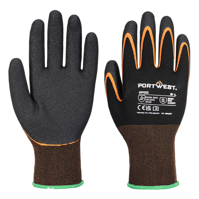 Guanto a doppia spalmatura in nitrile sul palmo Grip 15 (Pk12)