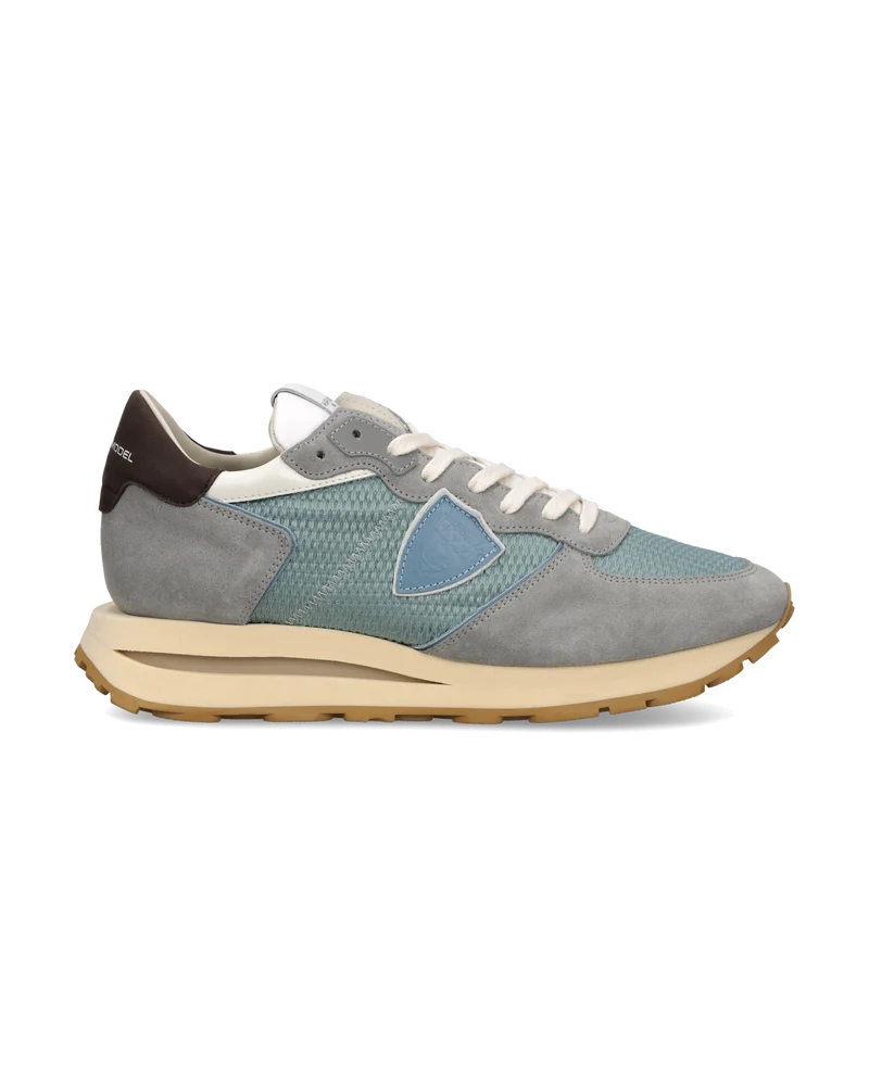Sneakers Tropez Haute Men, Light Blue Grey