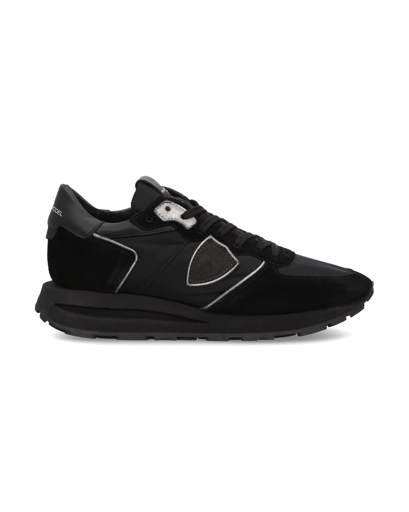Sneakers Tropez Haute Men, Black Anthracite Grey