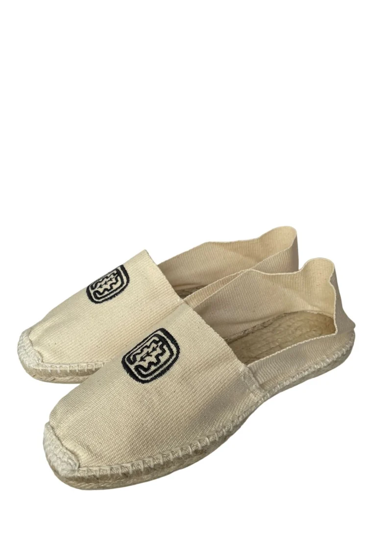 Espadrilles Francine en coton écru