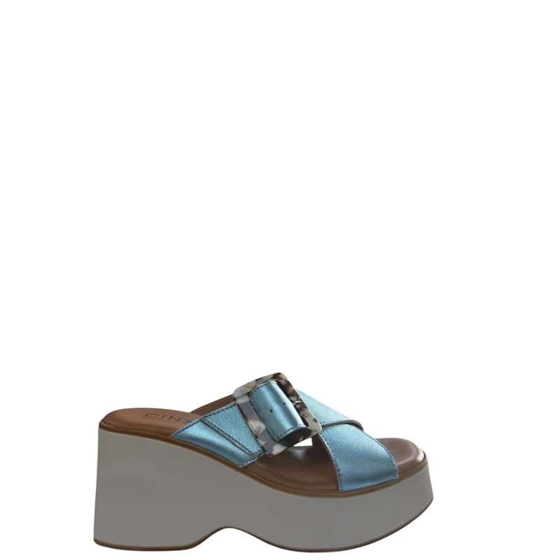 Scalzati donna "Cinzia Soft" TS31258 001 Collezione Primavera/Estate - Azzurro Multi