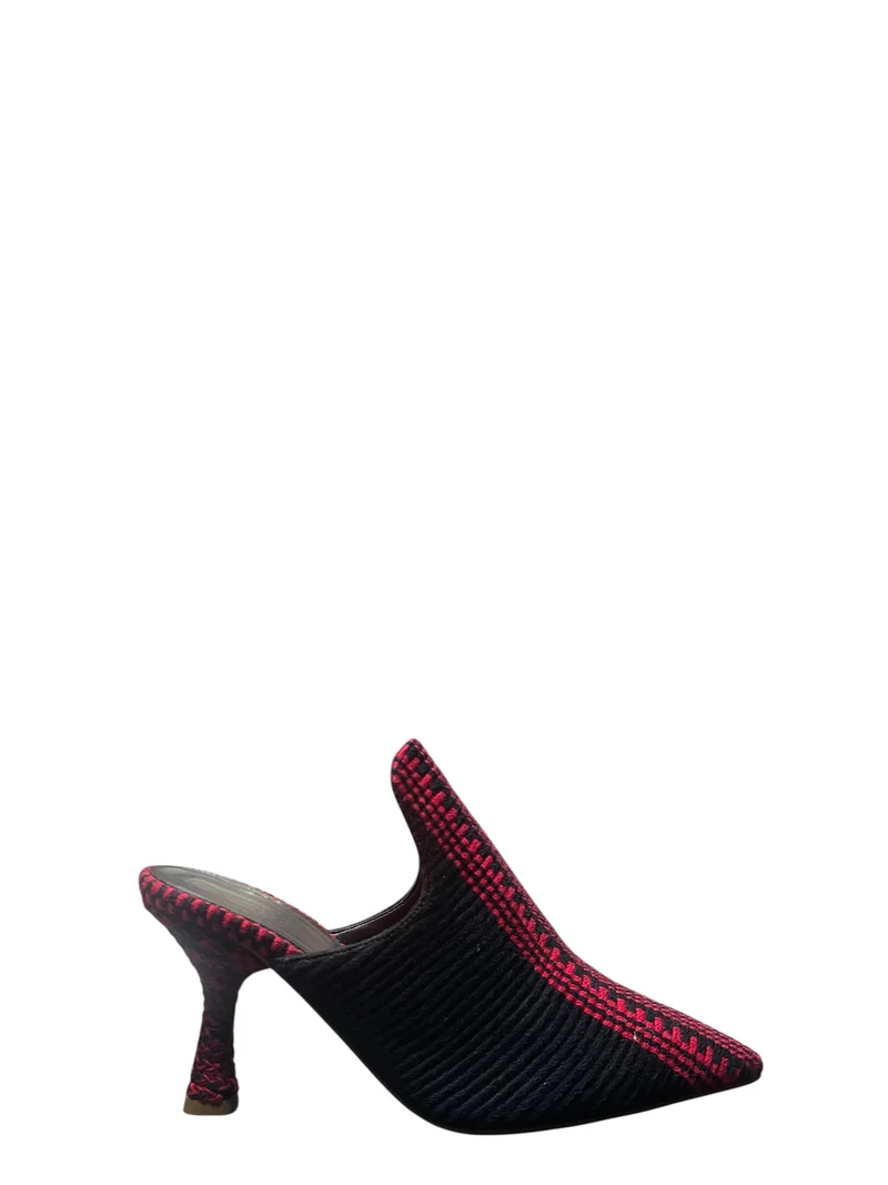 Sabot donna "Antolina Paris" DONATA.048 Collezione Primavera/Estate - Rosso e nero
