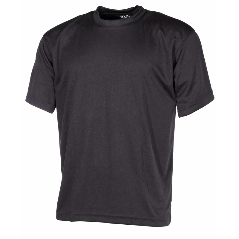 T-Shirt Tactical Mezze Maniche 00107A Nero
