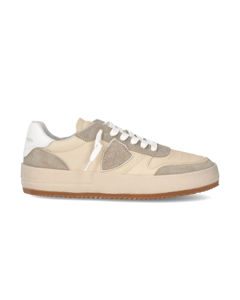 Sneakers Nice Tennis Women, Milk