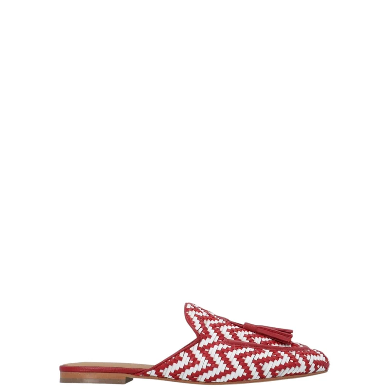 Sabot donna "AltraOfficina" AO0405X Collezione Primavera/Estate - Rosso e Bianco