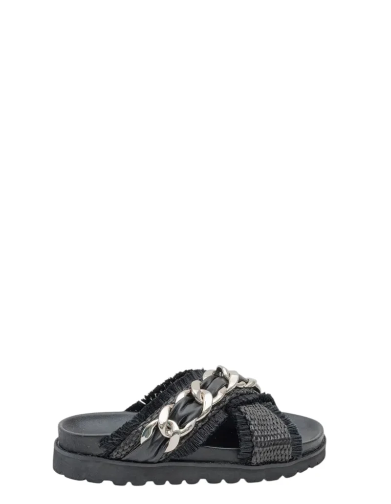 Ciabatte donna "Cult" CLW425300 Collezione Primavera/Estate - Nero