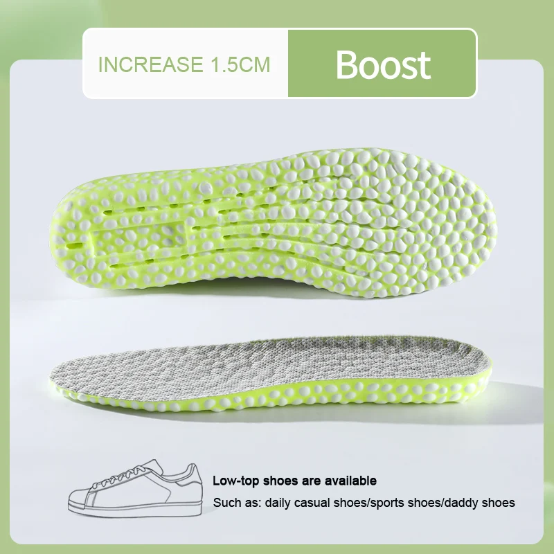 Solette per scarpe che aumentano l'altezza di 1.5 / 2.5 / 3.5 cm
