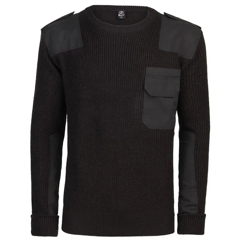 Pullover Brandit BW Nero