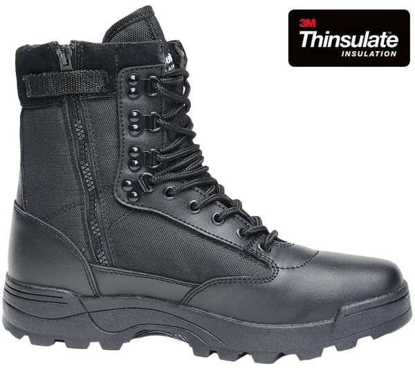 Anfibio Brandit Phantom Tactical Zip Laterale Nero