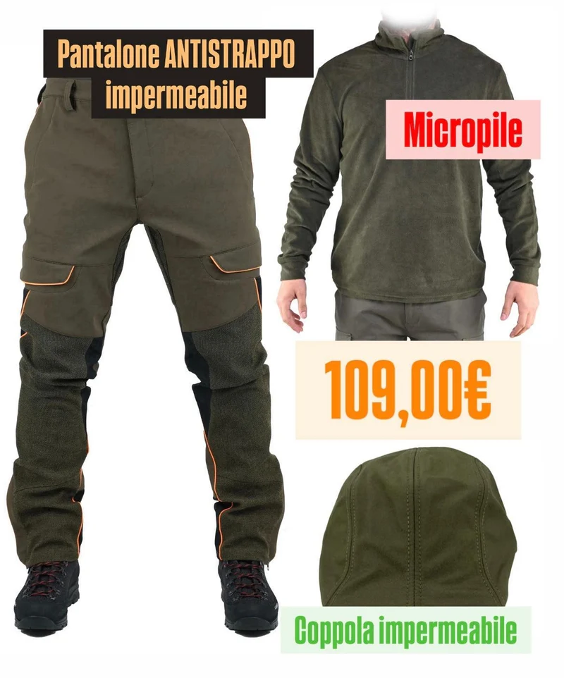 PROMO PANTALONE+MICROPILE + COPPOLA