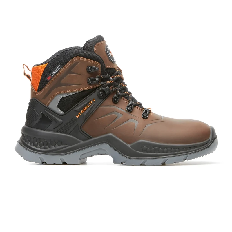 Scarpe antinfortunistiche Everest Brown S3 CI WR SRC