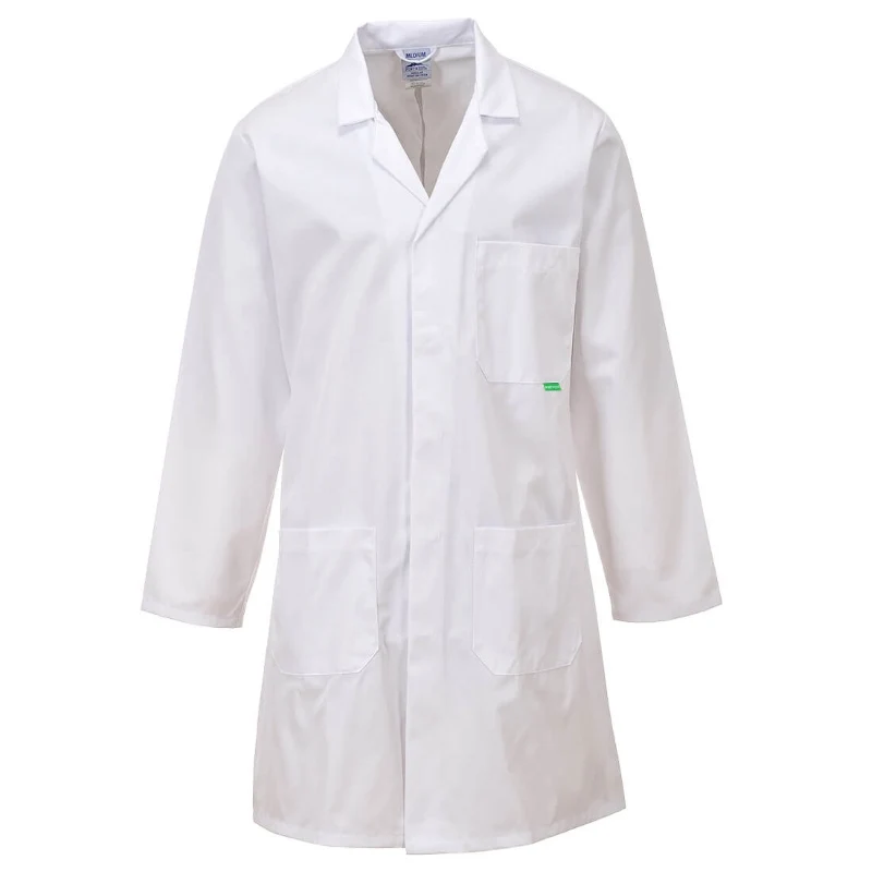 Camice antimicrobico bianco