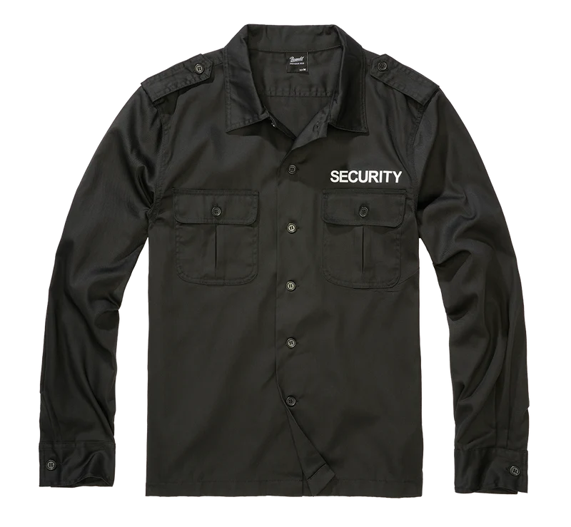 Camicia Brandit Security B9763 Nero
