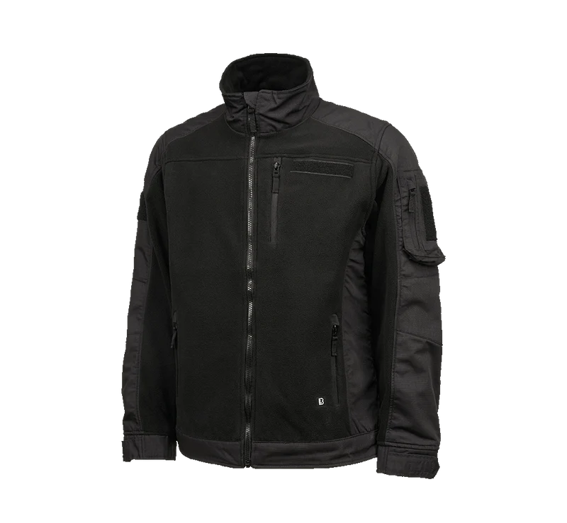 Giacca Brandit Fleece Ripstop B5026 Nera