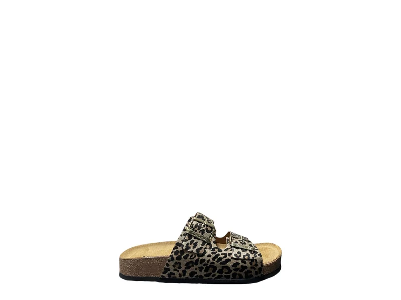Ciabatte donna "Superga" S31Y796/SP Collezione Primavera/Estate 2026 -Platino e maculato