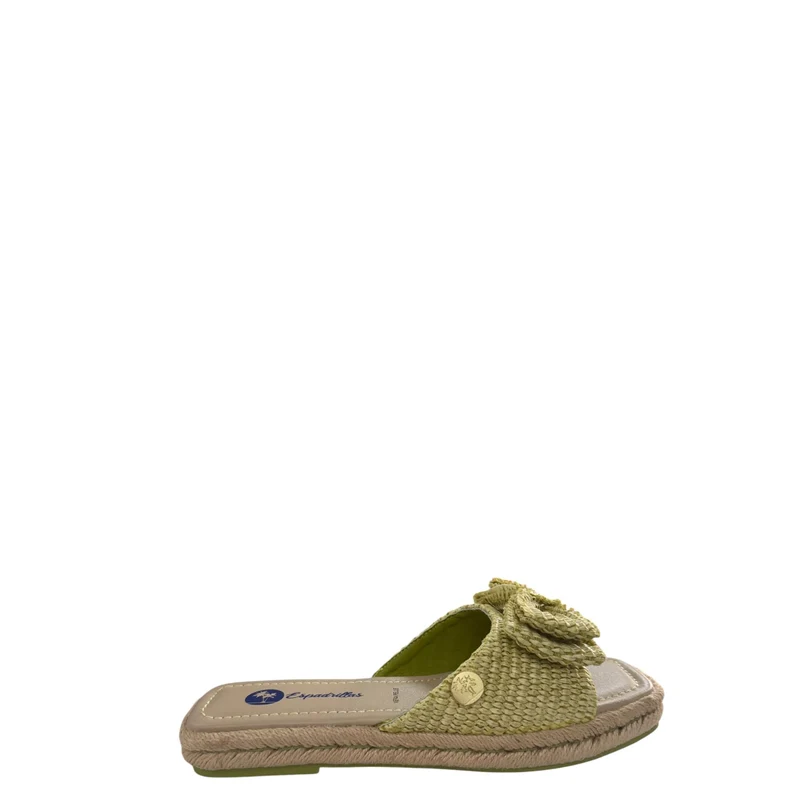 Ciabatte donna "Espadrillas" OVIEDO W130 Collezione Primavera/Estate 2026 - Verde