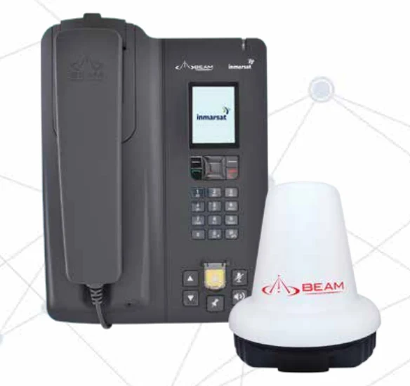 Rete INMARSAT di dispositivi satellitari desktop