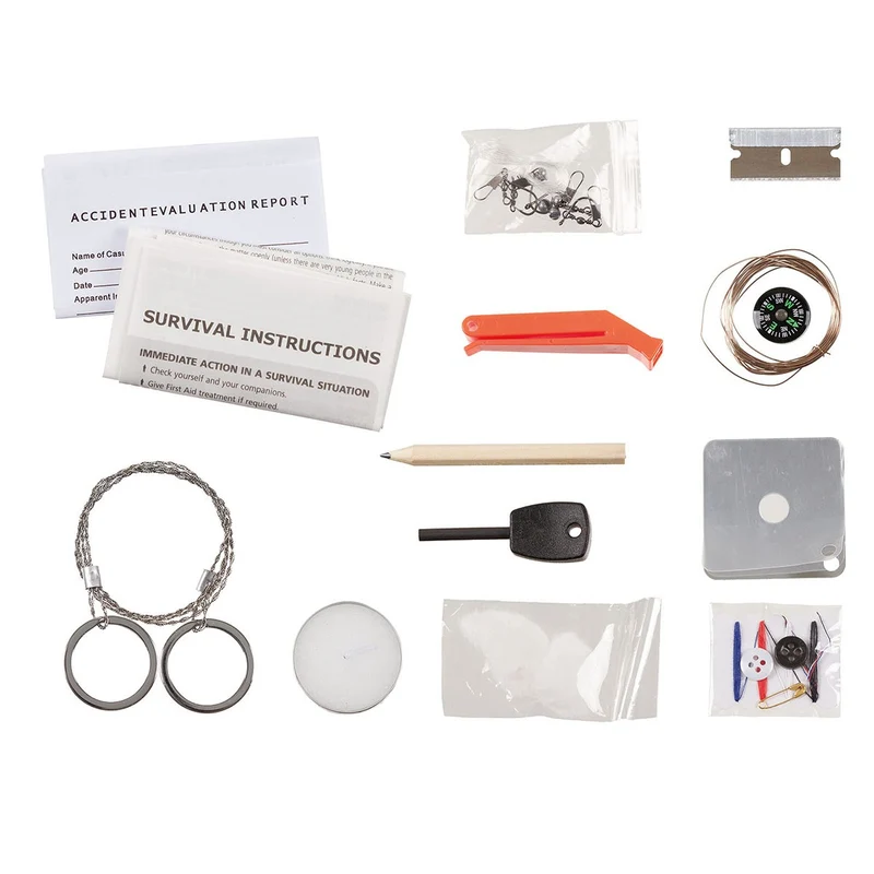 Kit Sopravvivenza Piccolo 22 Pezzi 27117 Nero