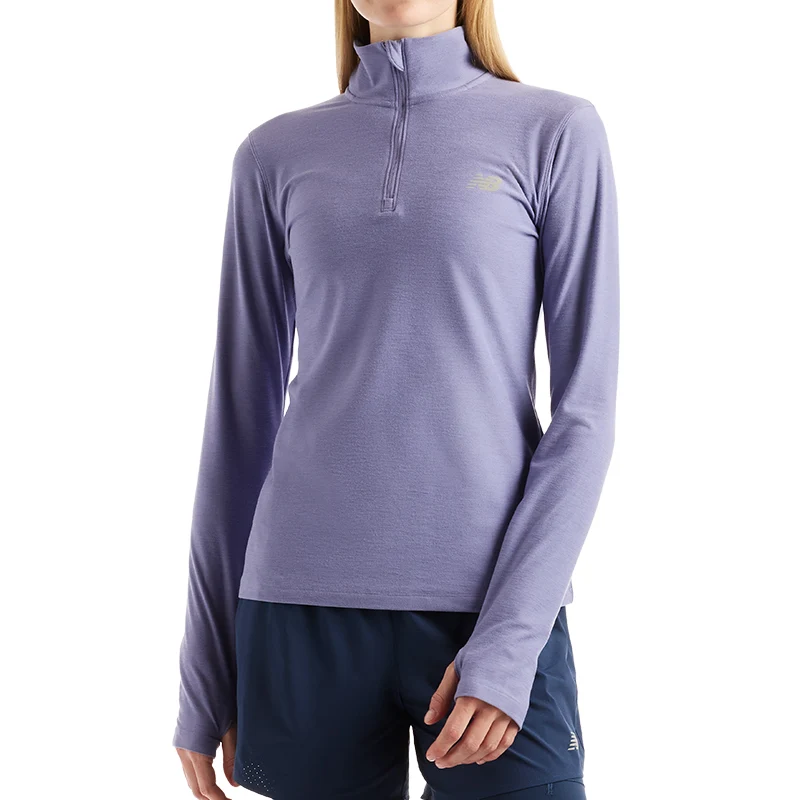 Maglia donna Sport Essentials Space Dye 1/4