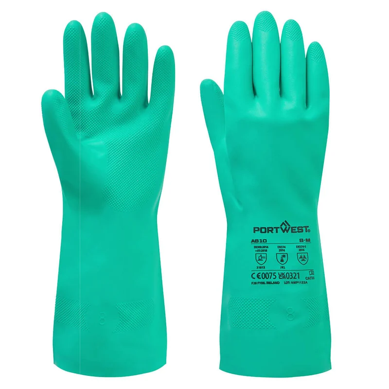 Guanto protezione chimica Nitrosafe (Pk12)