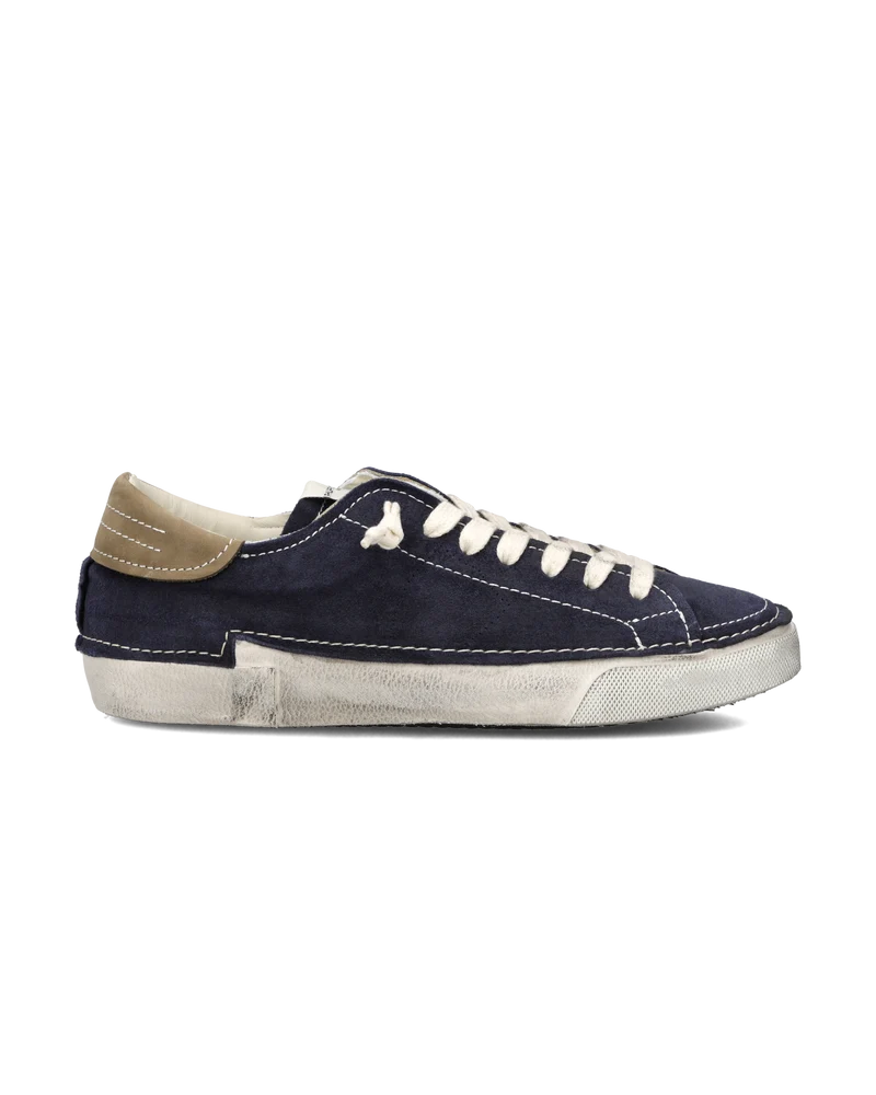 Sneakers Prsx Tennis Men, Blue Beige