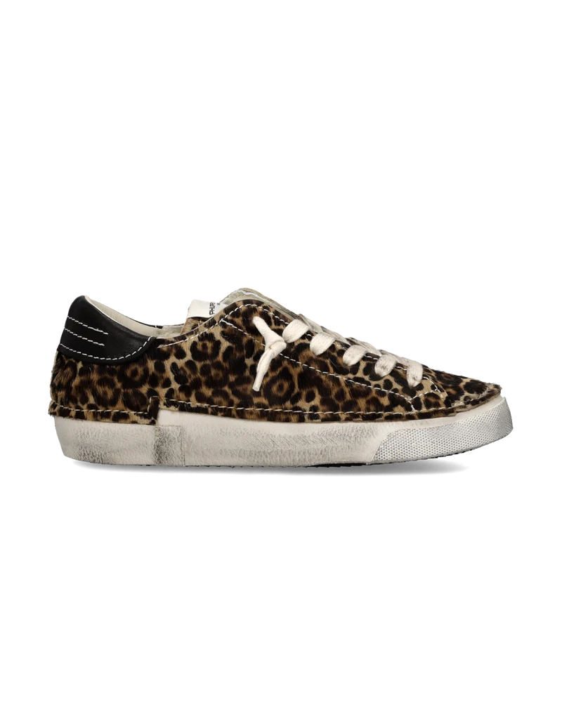 Sneakers Prsx Tennis Women, Animal Print Black