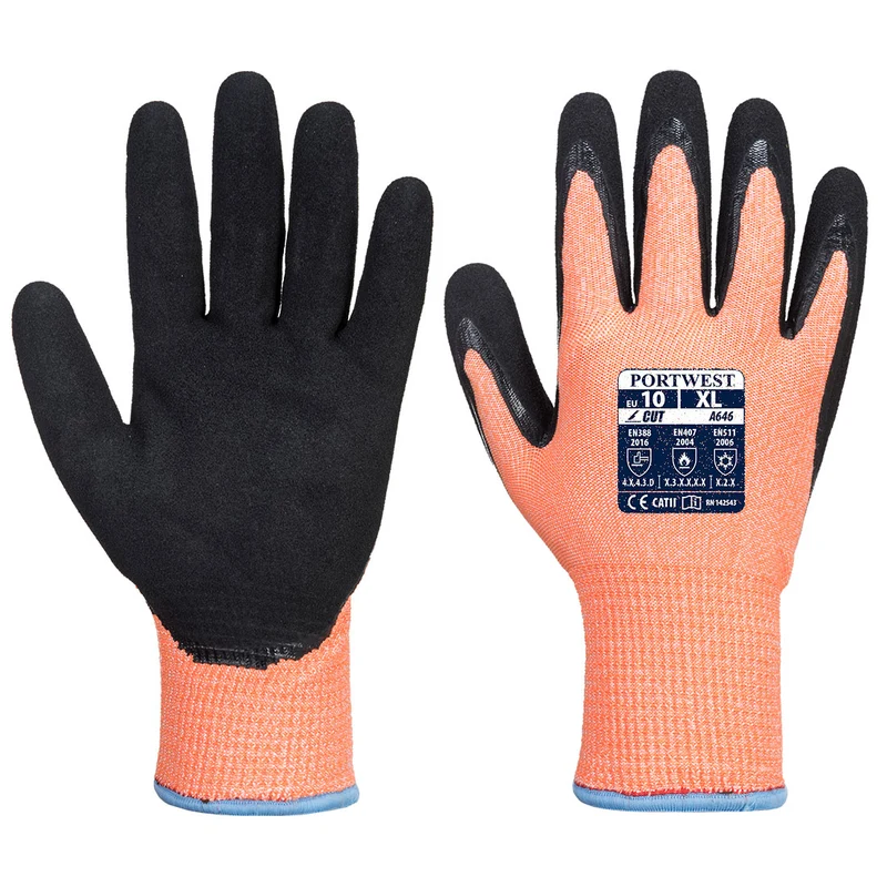Guanto anti taglio Vis-Tex invernale HR Nitrile (Pk12)