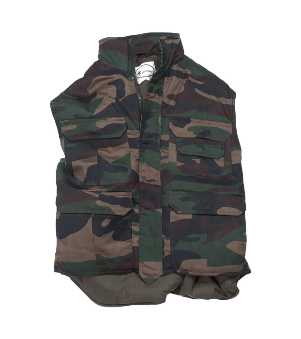 Gilet Brandit Imbottito Woodland
