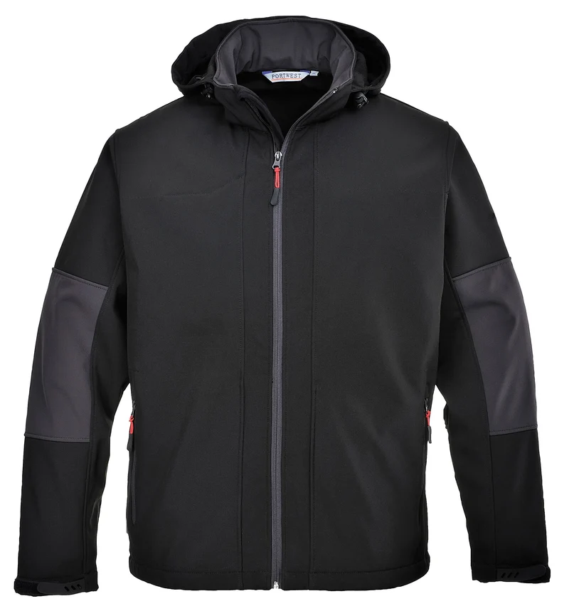 Giacca Softshell con cappuccio ( 3 strati)