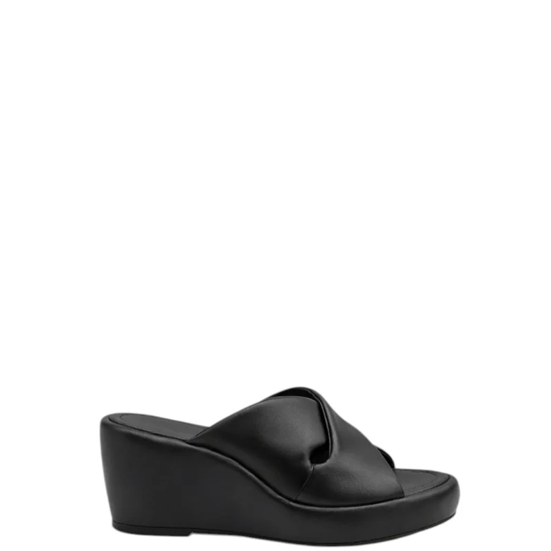 Scalzati con zeppa donna "Bruno Premi" BH3006X Collezione Primavera/Estate - Nero