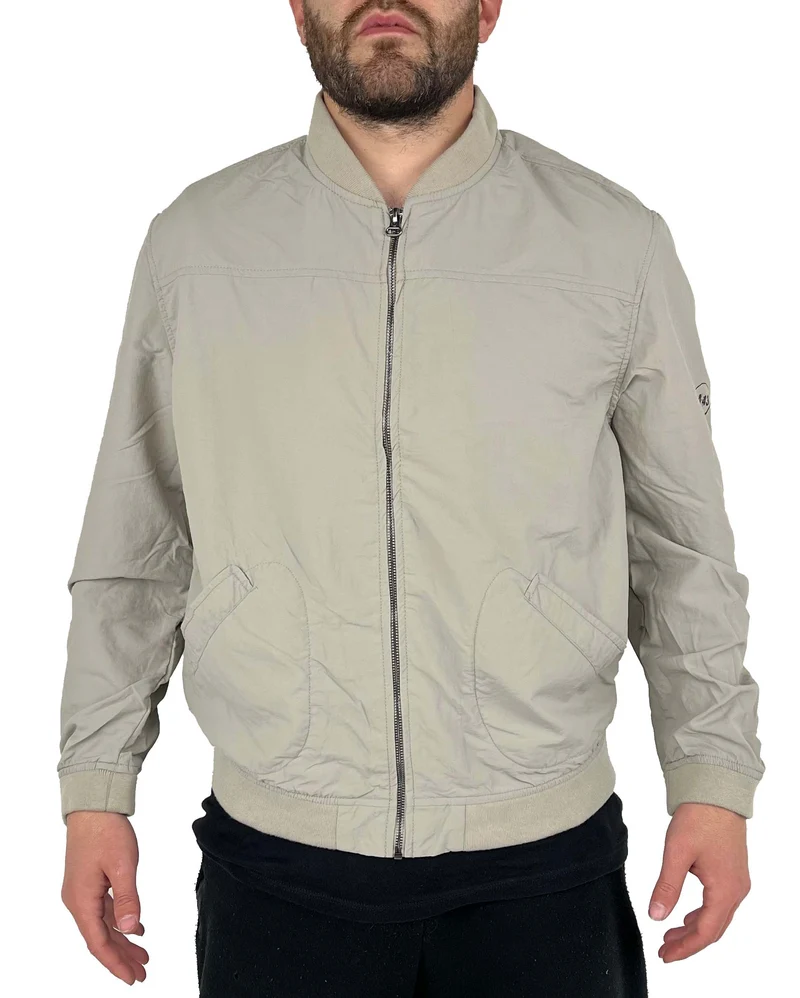 Bomber Leggero Cotone 1131 Beige