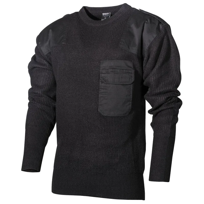 Maglione BW Con Taschino 05601A Nero