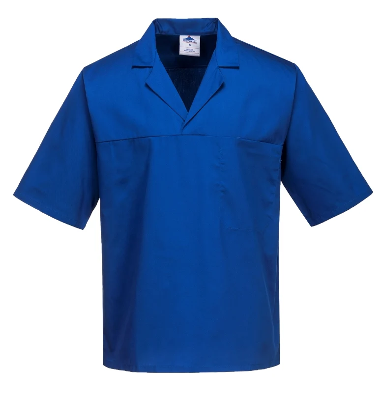Camicia da panettiere, maniche corte