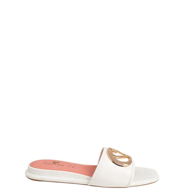 Scalzati donna "Braccialini" BR46 Collezione Primavera/Estate 2026 - Bianco