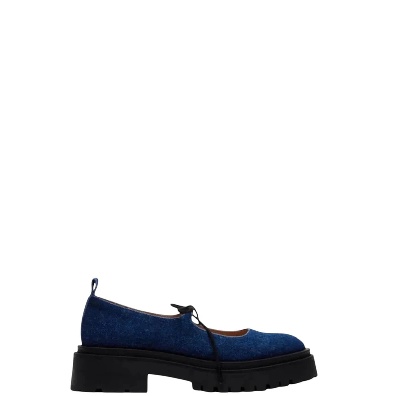 Mocassini donna "Steve Madden" Landon Collezione Primavera/Estate 2026 - Denim e nero
