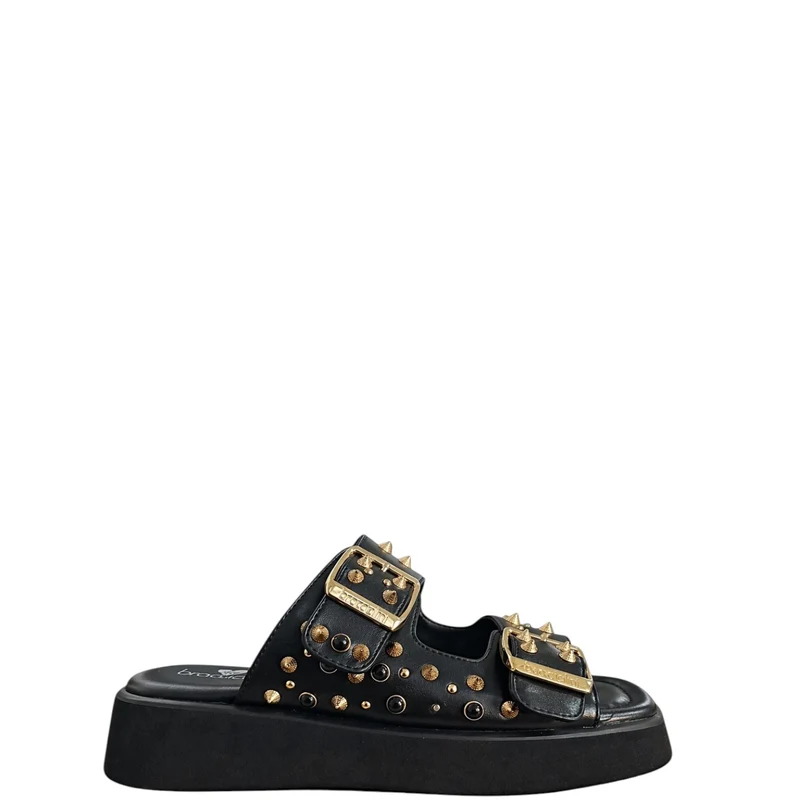 Ciabatte donna "Braccialini" BA114 Collezione Primavera/Estate 2026 - Nero