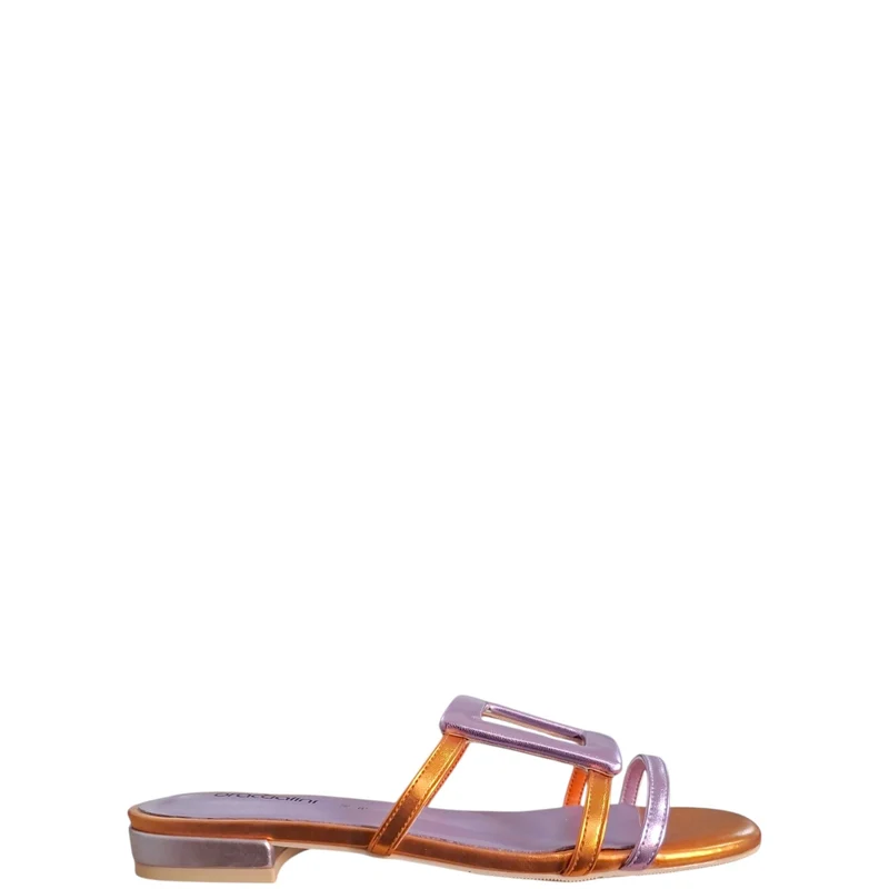 Scalzati donna "Braccialini" BA104 Collezione Primavera/Estate 2026 - Lilla e Arancione