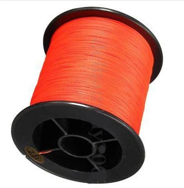 Corda in poliestere 3 fili 4mm arancione