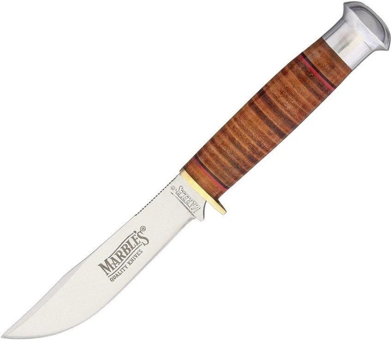 Coltello da caccia Manico e custodia in pelle