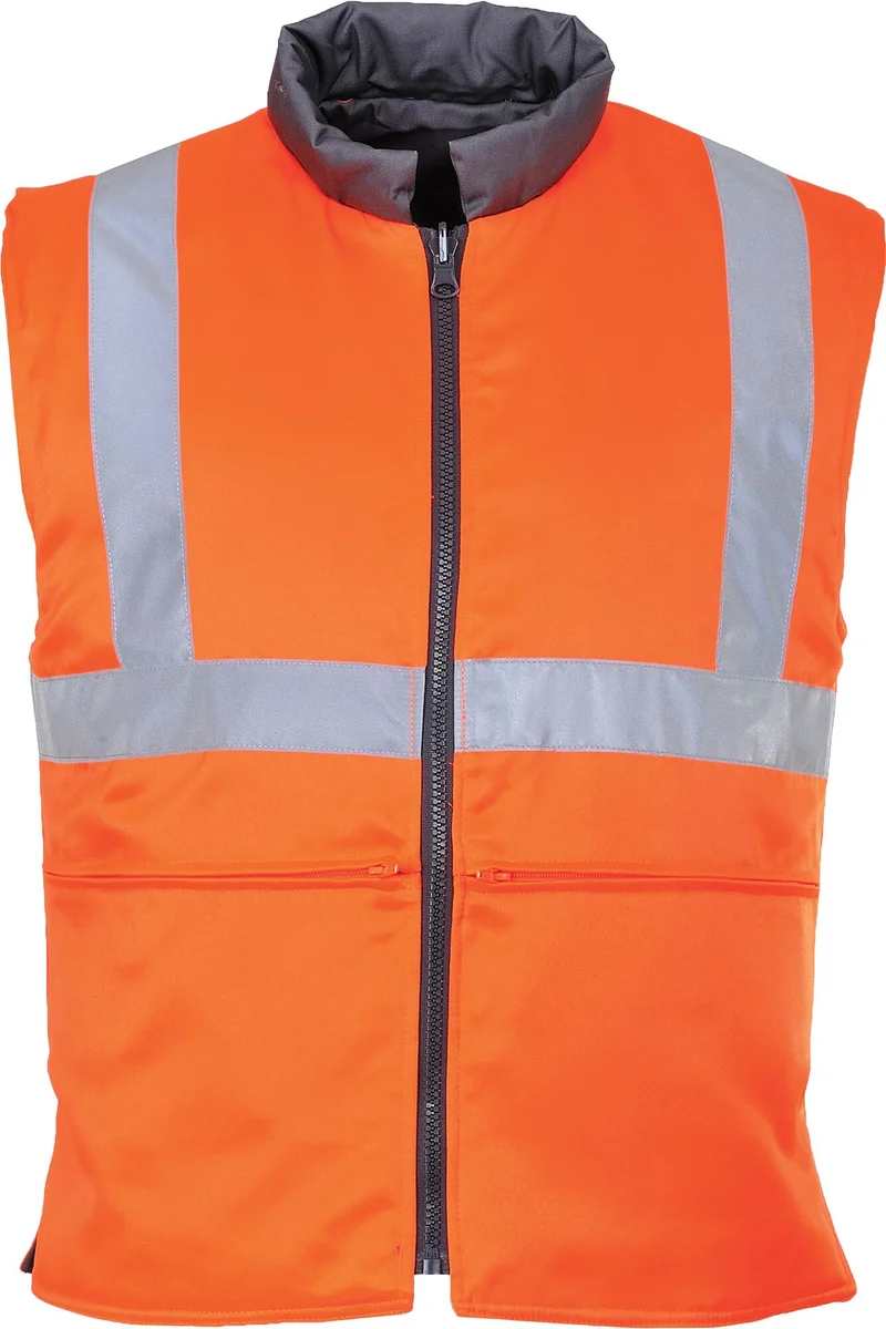 Gilet imbottito reversibile RIS Alta Visibilità
