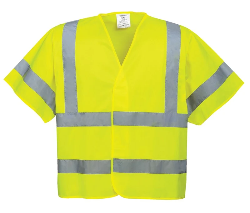 Gilet a maniche corte Alta Visibilità