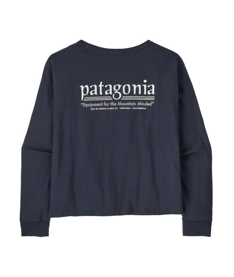 PATAGONIA - W's L/S Hut Tripper Easy Cut T-Shirt