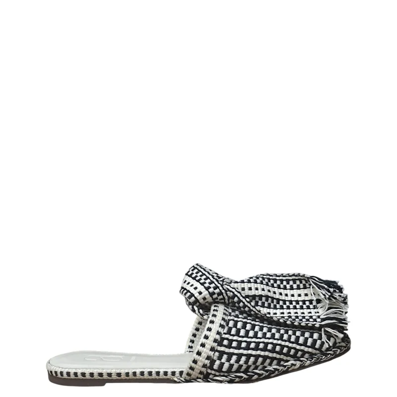 Sabot donna "Antolina Paris" GRETA.081 Collezione Primavera/Estate 2026 - Panna e Nero