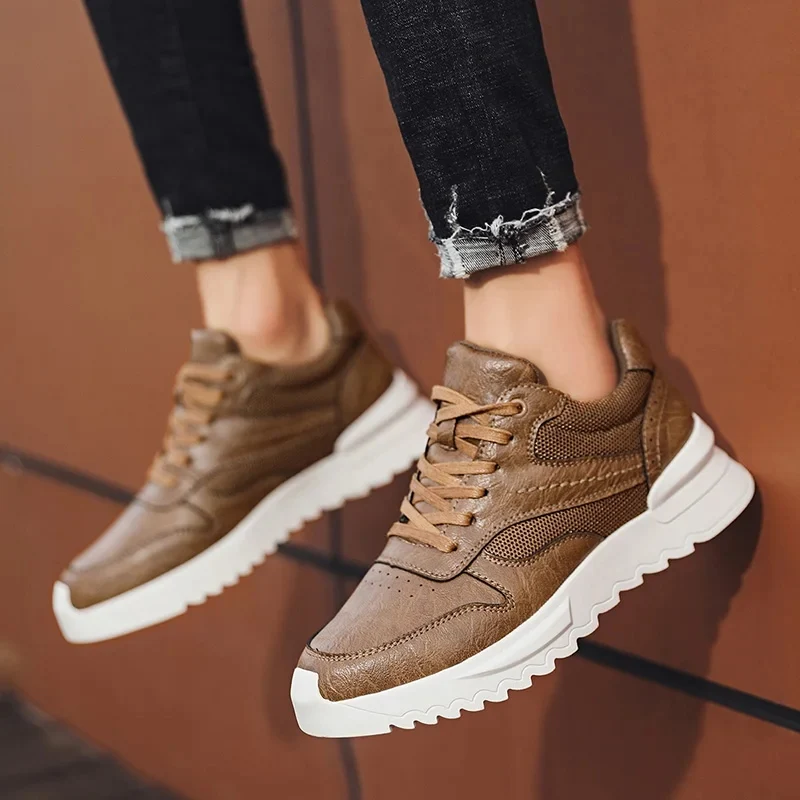Scarpe con rialzo per uomo moda per il tempo libero
