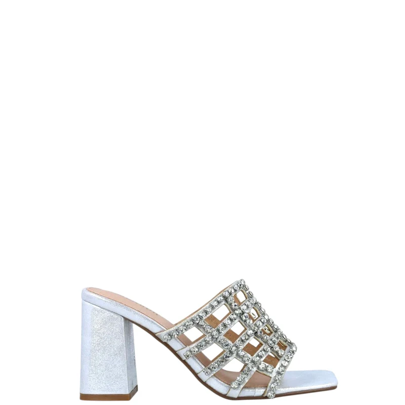 Scalzati donna "Menbur" 23887* Collezione Primavera/Estate 2026 - Argento