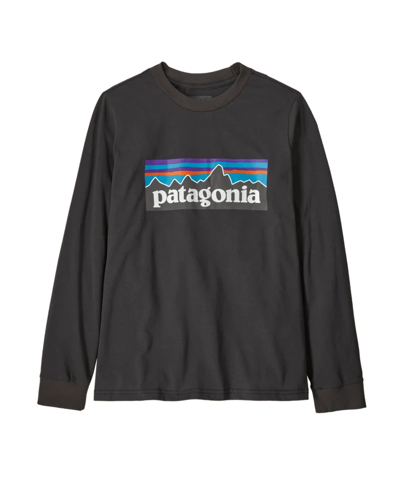 PATAGONIA - K's L/S P-6 Logo T-Shirt