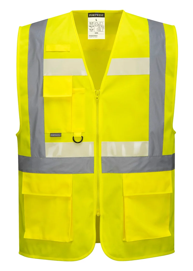 Gilet Glowtex Ezee Zip Brilla al buio
