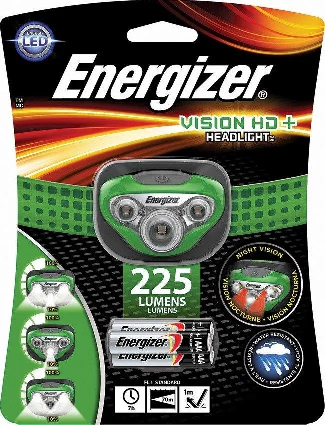 Lampada frontale a LED Energizer Vision HD +