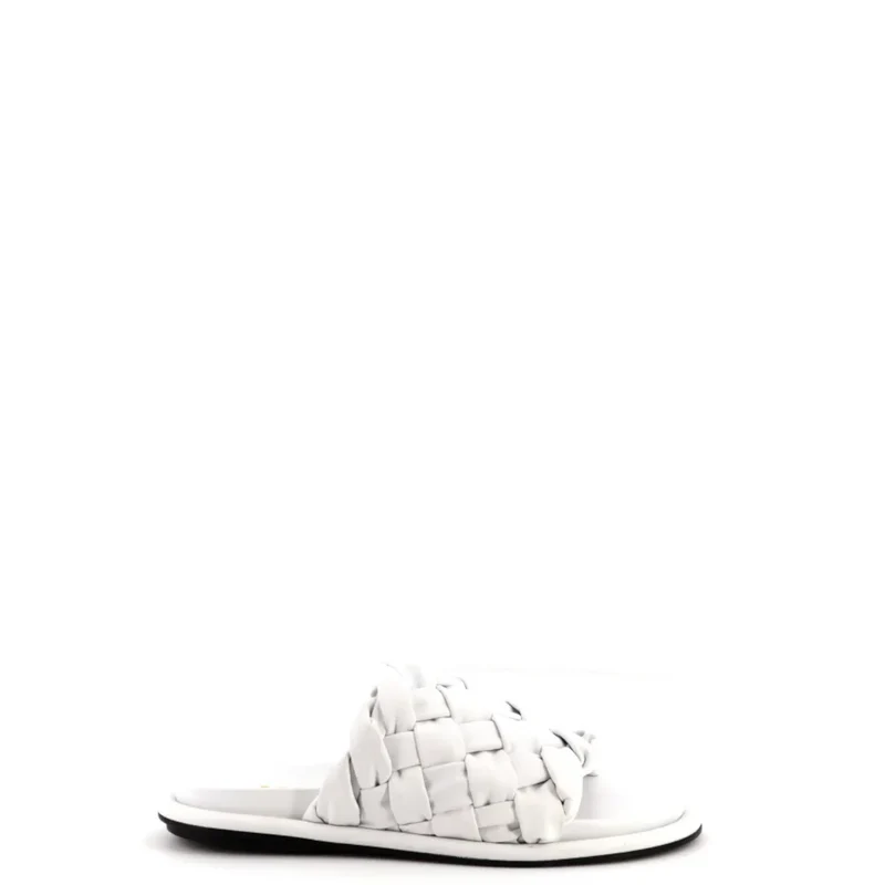Ciabatte donna "Janet&Janet" J-163 Collezione Primavera/Estate 2026 - Bianco